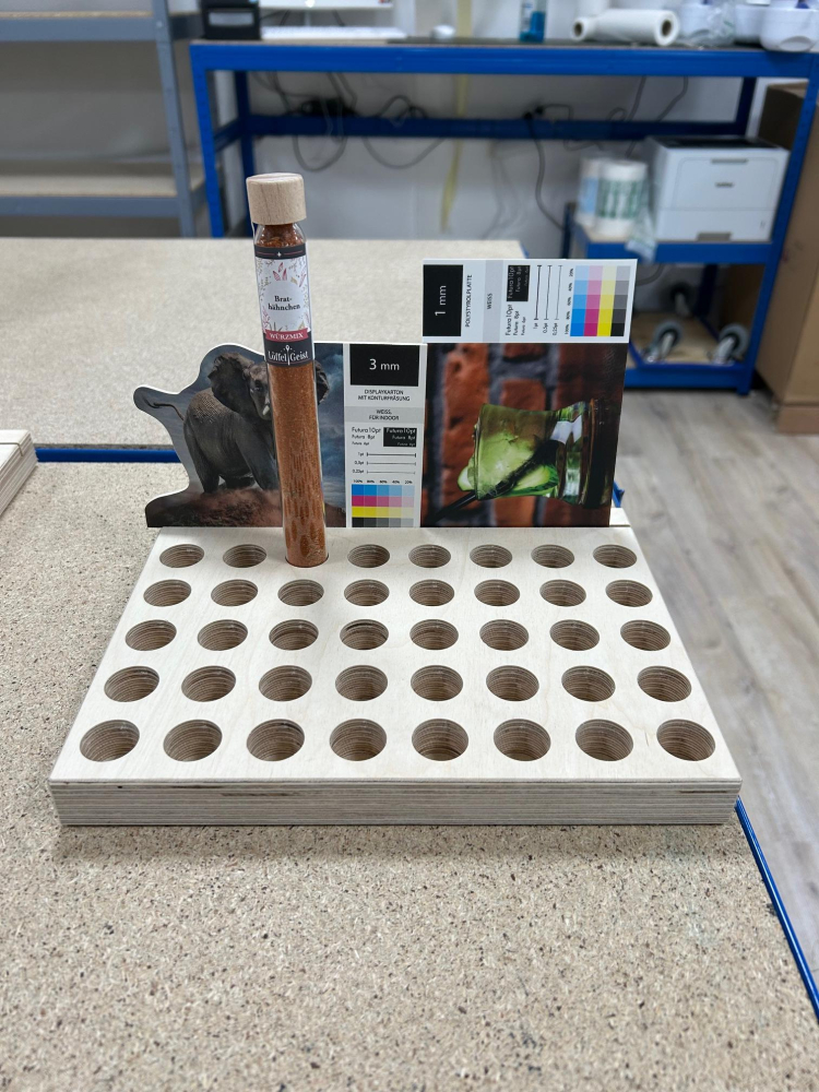 8er Präsentationsdisplay (ohne Inhalt)