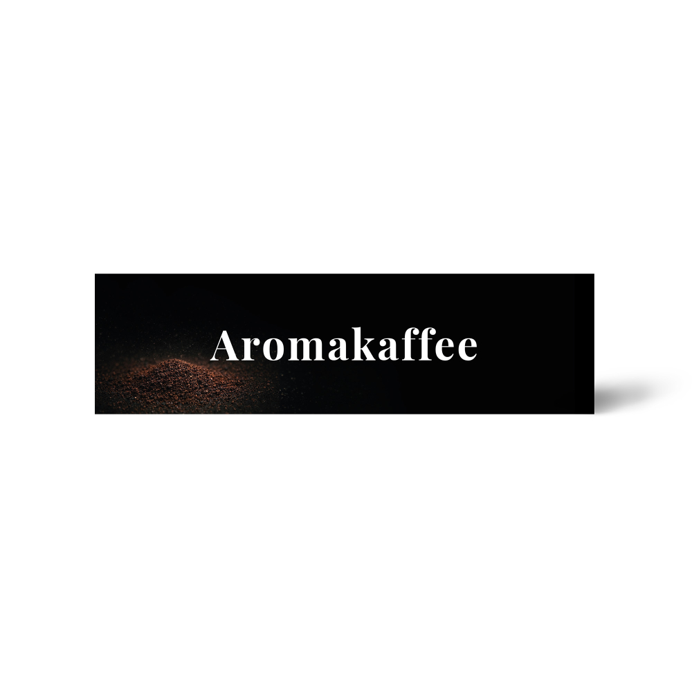 Topper-Aufkleber Kaffee