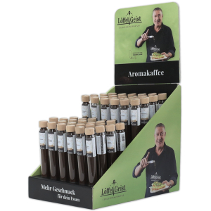 Thekendisplay Kaffee