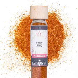 Spicy BBQ Gewürzmischung im Reagenzglas