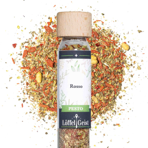 Rosso Pesto im Glasröhrchen