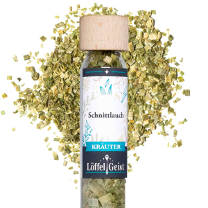 Schnittlauch im Reagenzglas