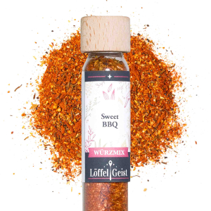 Sweet BBQ Gewürzmischung im Reagenzglas